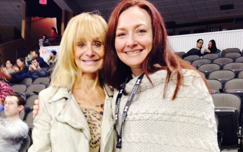 Cindy Caprel and Allison Manley for the manleywoman skatecast, a figure skating podcast